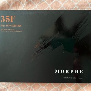 NEW Morphe 35F Eyeshadow Artistry Palette
